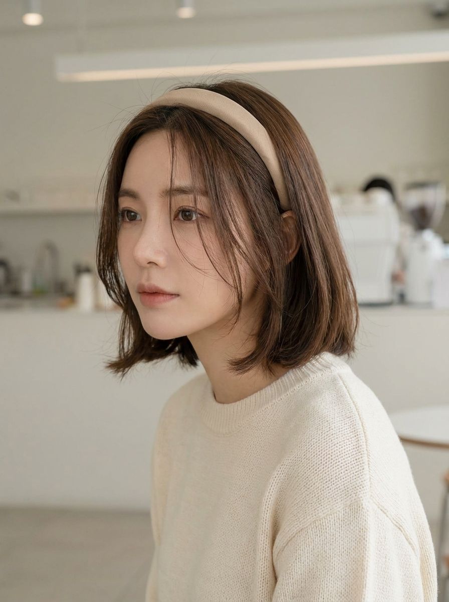 Haarband mit Bob - Frisuren mit Haarband